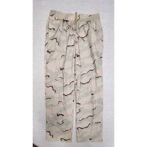 YoungLA Pants Mens Medium Off the Grid Brown Camo Mesh Lined Drawstring